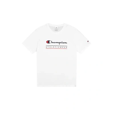 Abbildung von Champion Tshirt print, Herren, Größe: 38, White