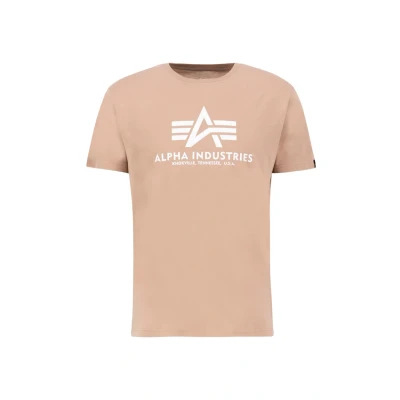 Abbildung von Alpha Industries Herren Basic T Shirt, Dusty Coral, XL