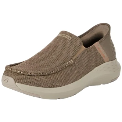 Abbildung von Skechers Herren Parson RALVEN Schlüpfen, Taupe Mesh, 41.5 EU