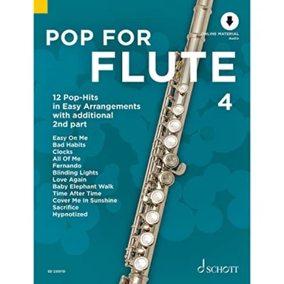 Abbildung von Pop for Flute 4: 12 Hits in Easy Arrangements. Band 4. 1 2 Flöten. (Pop Flute, 4)