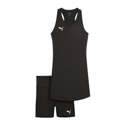 Abbildung von Puma Teamgoal Dress Tights, Damen, Größe: Medium, Black/white