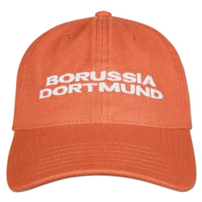 Abbildung von Borussia Dortmund BVB Kappe Damen Cinder, Schriftzug rot