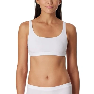 Abbildung von Schiesser Bustier PURE RIB Bustier, Damen, Größe: 36, Weiß