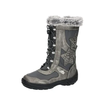 Abbildung von Lico Mädchen Cathrin Schneestiefel, Grau Silber, 32 EU