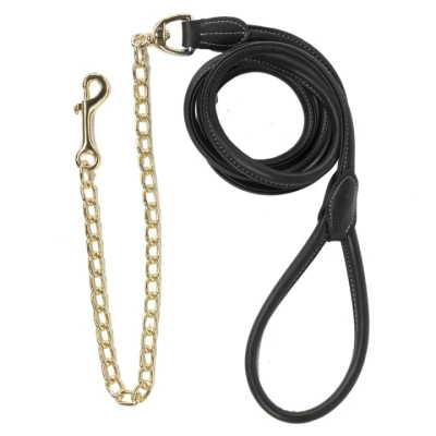 Abbildung von Kentucky Vorführstrick Leather Chain Schwarz 270cm