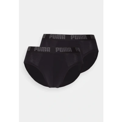 Abbildung von PUMA Herren Mens Everyday Briefs Unterwäsche, Black / Black, M EU