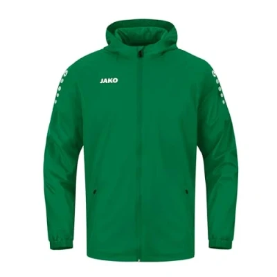 Abbildung von JAKO Regenjacke / wasserabweisende Jacke für Kinder, Größe: 128, Gruen