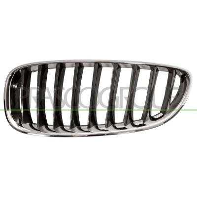 Abbildung von BLIC 6502 07 0089995P Kühlergrill vorne links chrom, schwarz