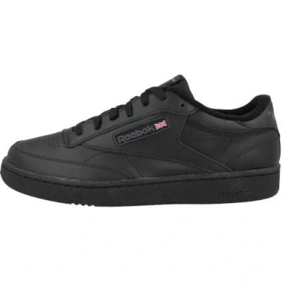 Abbildung von Reebok Classic CLUB C 85 Unisex Sneaker low, Größe: 48.5, Black/charcoal Leder und textil