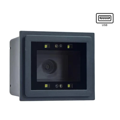 Abbildung von QR 2D Code Scanner, CMOS Sensor, USB Desktop Industrie, 200 Scans pro Sekunde, Bildschirmlesung, HDWR HD340