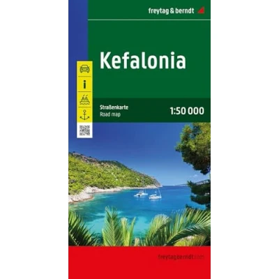 Abbildung von Kefalonia, Straßenkarte 1:50.000, freytag &amp; berndt (freytag Auto + Freizeitkarten)