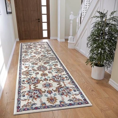 Abbildung von HANSE Home Teppich »Caracci«, rechteckig, 8 mm Höhe, Läufer, Orientalisch, Kurzflor, Wohnzimmer, Schlafzimmer, Esszimmer