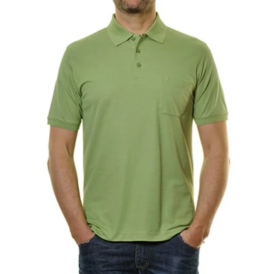 Abbildung von RAGMAN Herren Kurzarm Softknit Poloshirt XX Large, Gruen 320