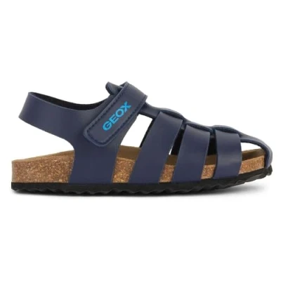 Abbildung von Geox J Ghita Boy A Sandal, Navy, 28 EU