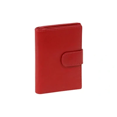 Abbildung von LEAS Ausweis und Kreditkartenmappe Echt Leder, rot Card Collection