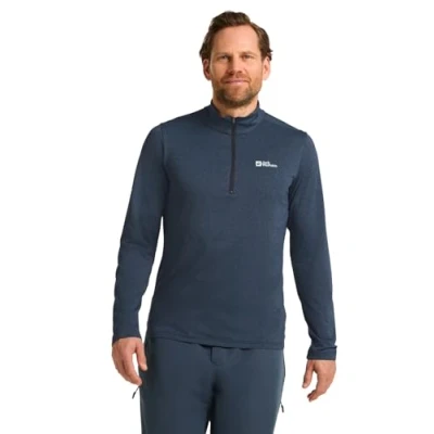 Abbildung von Jack Wolfskin Herren Sky Thermal Hz M Wander Shirt, Midnight Sky, XXL EU