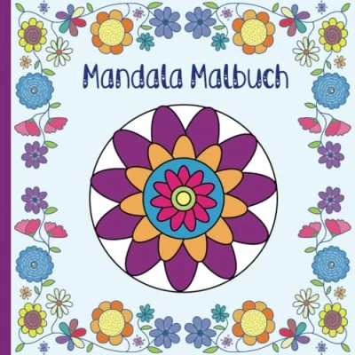 Abbildung von Einfaches Mandala Malbuch zum Entspannen für Kinder ab 5 Jahren, Teenager, Erwachsene und Senioren Konzentration Antistress: 40 einfache Motive ... mehr (Meine liebsten Malbücher)