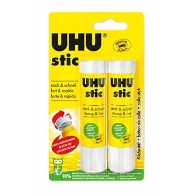 Abbildung von Uhu 52190 2 Klebestifte, 21 g