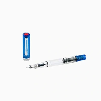 Abbildung von TWSBI ECO Kolbenfüllhalter Transparent Blau