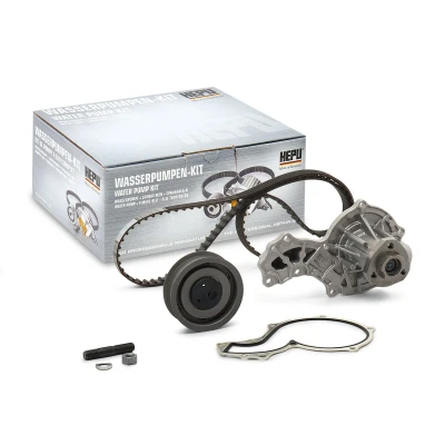 Abbildung von HEPU PK05123 Wasserpumpe + Zahnriemensatz 121 VOLKSWAGEN: GOLF 2, 1 Cabriolet, TRANSPORTER 4 Bus, AUDI: Coupe B3, 80 B4 Saloon, B3