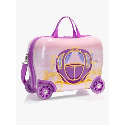 Abbildung von Heys Kinderkoffer »Kinderkoffer Kids Ride On Luggage, 16 cm«, 4 St. Rollen, x Joachim Llambi Kindertrolley Kinder Reisegepäck