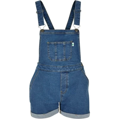 Abbildung von Urban Classics Latzhose, Damen, Größe: XS, Clearblue washed