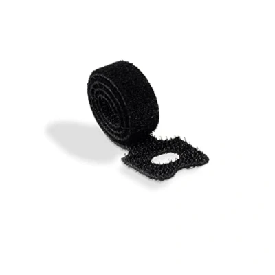 Abbildung von Durable Klett Kabelbinder mit Schlaufe Cavoline Grip Tie, 20 x 1 cm (L B), 5 Stück, schwarz, 503601