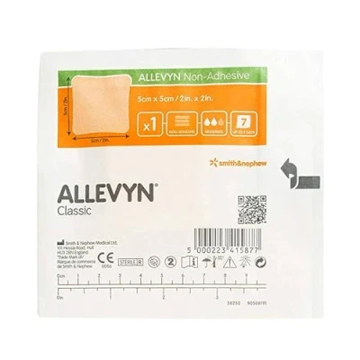 Abbildung von Allevyn Gentle Border Lite 5x5 cm Schaumverb.