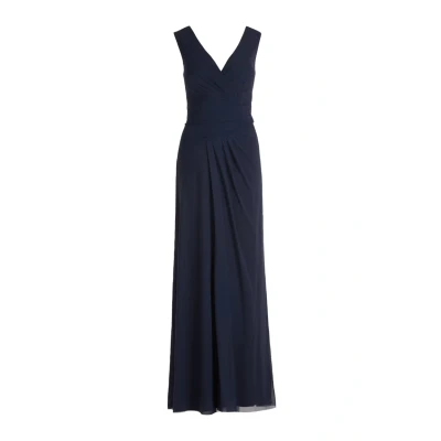 Abbildung von Vera Mont Damen Abendkleid mit V Ausschnitt Night Sky,36