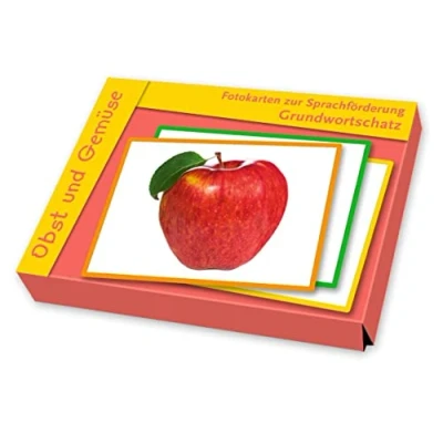 Abbildung von Grundwortschatz Obst und Gemüse (Fotokarten zur Sprachförderung)