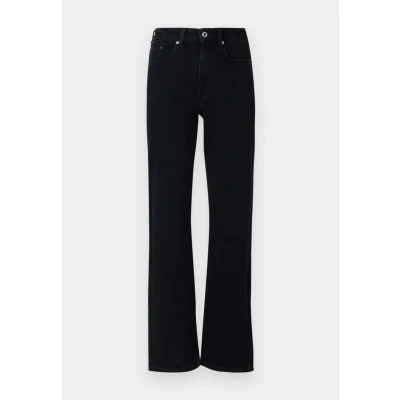 Abbildung von Karl Lagerfeld Jeans Straight Leg, Damen, Größe: 30x30, Washed black