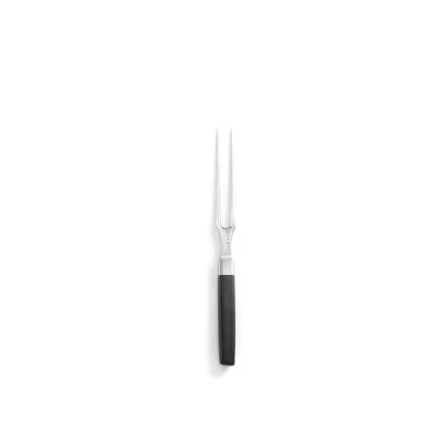 Abbildung von HENDI Tranchiergabel 15 cm Edelstahl Gabel Stärke: 9 mm mit Kunststoff Griff Profi Line Bratengabel Gesamtlänge: 28,5 cm, Gastro Fleischgabel