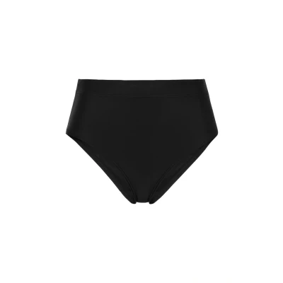 Abbildung von Lascana LSCN BY Highwaist Bikinihose, Damen, Größe: 48, Black