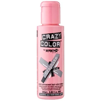 Abbildung von Semipermanente graphitgraue Färbung CRAZY COLOR 100ML
