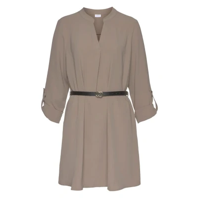 Abbildung von Lascana Freizeitkleid, Damen, Größe: 42, Taupe