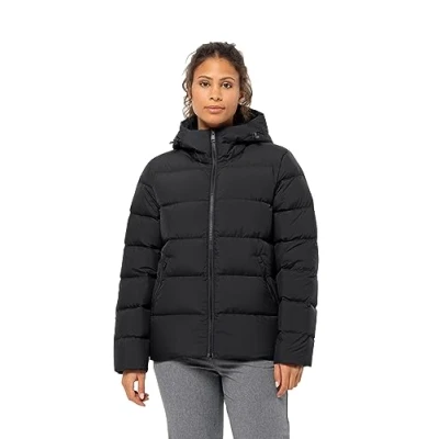 Abbildung von Jack Wolfskin Frozen Palace Daunenjacke, Damen, Größe: Large, Black