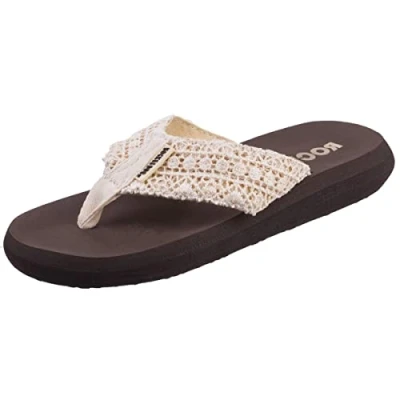 Abbildung von Rocket Dog Damen Spotlight Zehentrenner, Beige (Natural EA5), 37 EU