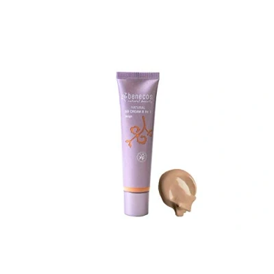 Abbildung von benecos Naturkosmetik BB Cream flüssig mittlere Deckkraft vegan beige