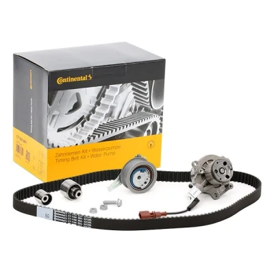 Abbildung von CONTITECH CT1168WP1 Wasserpumpe + Zahnriemensatz schaltbare Wasserpumpe, mit integriertem Abschaltkontakt 145 VOLKSWAGEN: Golf 7, Passat B8 Variant