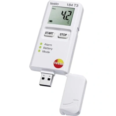 Abbildung von testo 184 T3 0572 1843 Temperaturdatenlogger zur Überwachung von Temperaturen während des Transports