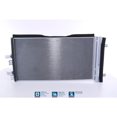Abbildung von NISSENS 941049 Klimakondensator mit Trockner Aluminium 648 R 134a MINI: Countryman