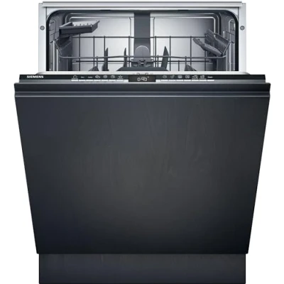 Abbildung von Siemens SN63EX02AE Geschirrspüler iQ300, vollintegrierte Spülmaschine mit Besteckkorb, 60 cm, HomeConnect, varioSpeed Plus, infoLight, flexKörbe, Favorit
