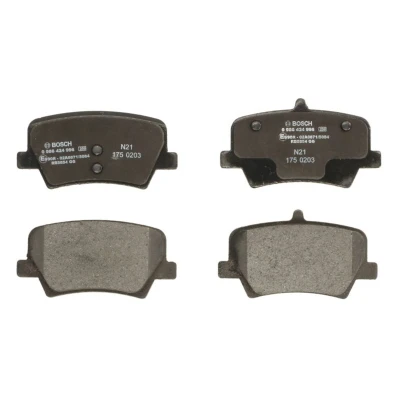 Abbildung von BOSCH 0 986 424 996 Bremsbelagsatz Low Metallic mit Anti Quietsch Blech, Montageanleitung VOLVO: XC40