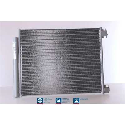 Abbildung von NISSENS 941060 Klimakondensator mit Trockner Aluminium 564 R 134a RENAULT: Megane 4, IV Saloon, Scénic