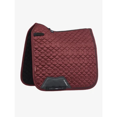 Abbildung von LeMieux Schabracke Crystal Suede Dressur Burgunderrot