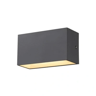 Abbildung von SLV Sitra LED Außenwandlampe up/down 20 anthrazit