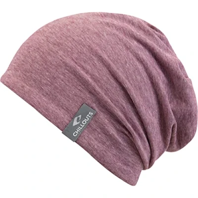 Abbildung von CHILLOUTS Unisex Tiflis Longbeanie, Rot, Einheitsgröße