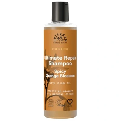 Abbildung von Urtekram Shampoo Spicy Orange Blossom Ultimate Repair 250 ml, Vegan, Biologisch, Natürlichen Ursprungs
