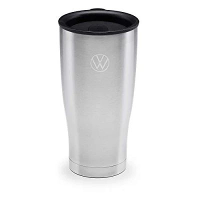 Abbildung von Volkswagen 000069604S Thermosbecher Edelstahl Becher Trinkbecher 400ml, mit neuem VW Logo