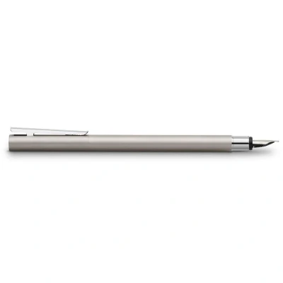 Abbildung von Faber Castell Neo Slim Stainless Steel FP B